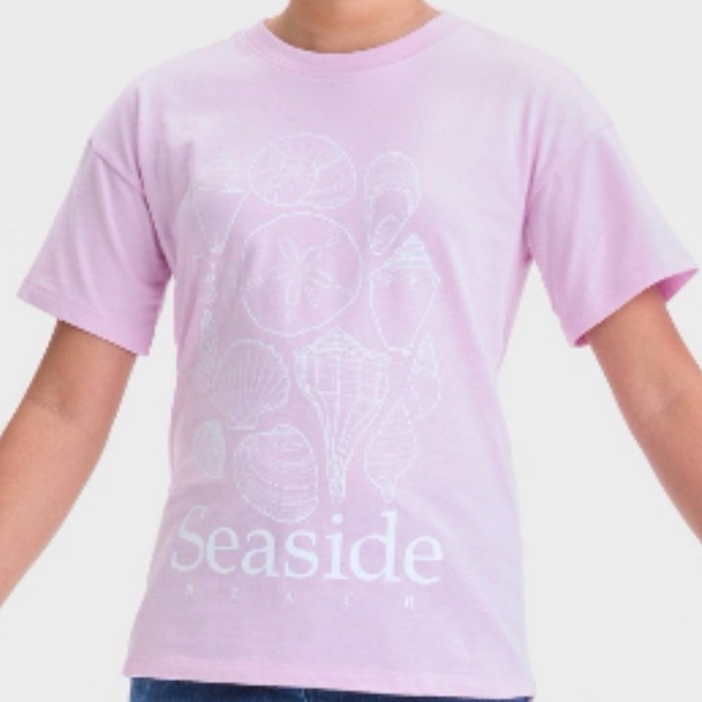 Cat & Jack Lavender Seashell Tee